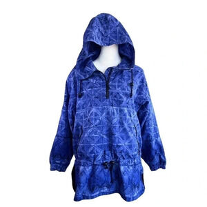 SNUGGLER SKI WEAR vintage purple hooded pullover pockets cinch waist - Size 6